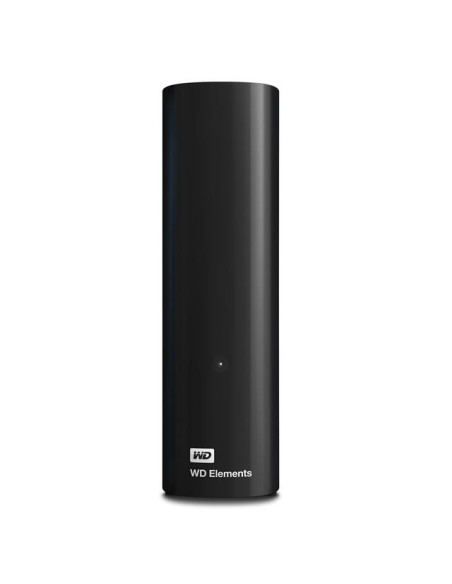 External HDD, WESTERN DIGITAL, Elements Desktop, 6TB, USB 3.0, Drives 1, Black, WDBWLG0060HBK-EESN