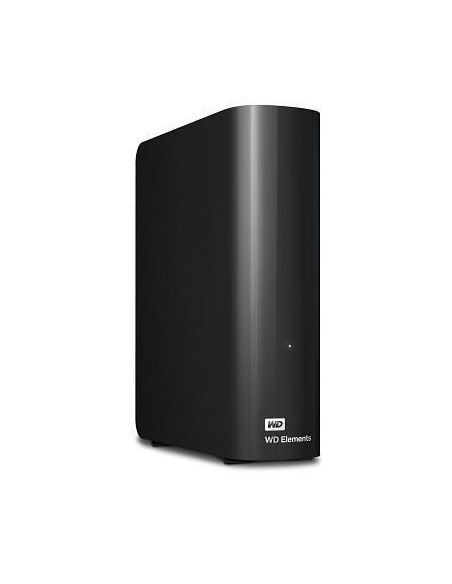 External HDD, WESTERN DIGITAL, Elements Desktop, 8TB, USB 3.0, Drives 1, Black, WDBWLG0080HBK-EESN