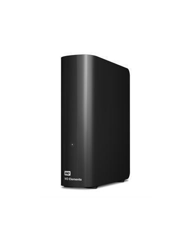 External HDD, WESTERN DIGITAL, Elements Desktop, 10TB, USB 3.0, Drives 1, Black, WDBWLG0100HBK-EESN