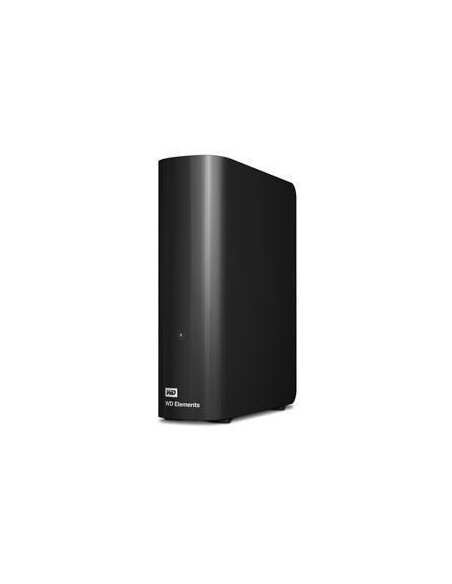 External HDD, WESTERN DIGITAL, Elements Desktop, 10TB, USB 3.0, Drives 1, Black, WDBWLG0100HBK-EESN
