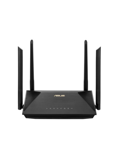 Wireless Router, ASUS, Wireless Router, 1800 Mbps, Wi-Fi 6, USB, 1 WAN, 3x10/100/1000M, Number of antennas 4, RT-AX53U