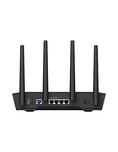 Wireless Router, ASUS, Wireless Router, 4200 Mbps, Mesh, Wi-Fi 5, Wi-Fi 6, IEEE 802.11n, USB 3.2, 1 WAN, 4x10/100/1000M, Number