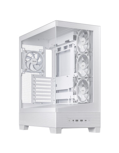Case, ASUS, ASUS A31 PLUS Case, MidiTower, Case product features Transparent panel, ATX, BTX, MicroATX, MiniITX, Colour White, 