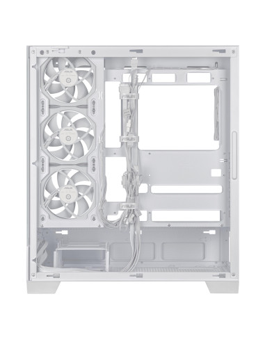 Case, ASUS, ASUS A31 PLUS Case, MidiTower, Case product features Transparent panel, ATX, BTX, MicroATX, MiniITX, Colour White, 