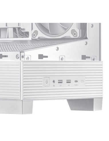 Case, ASUS, ASUS A31 PLUS Case, MidiTower, Case product features Transparent panel, ATX, BTX, MicroATX, MiniITX, Colour White, 