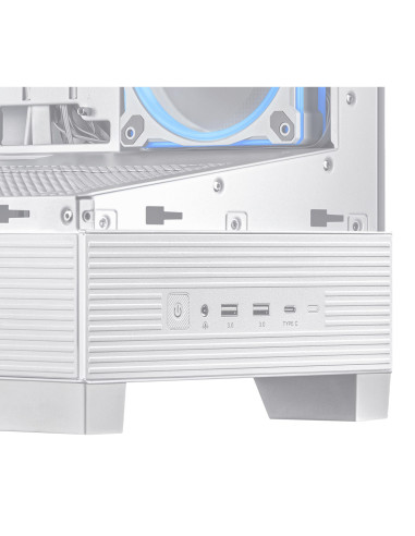 Case, ASUS, ASUS A31 PLUS Case, MidiTower, Case product features Transparent panel, ATX, BTX, MicroATX, MiniITX, Colour White, 