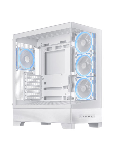 Case, ASUS, ASUS A31 PLUS Case, MidiTower, Case product features Transparent panel, ATX, BTX, MicroATX, MiniITX, Colour White, 