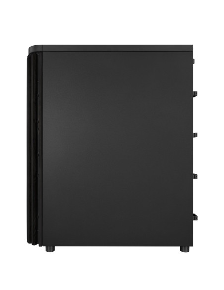 Case, ASUS, ProArt PA401 Wood Edition - Tempered Glass Panel, MidiTower, Case product features Transparent panel, Not included,