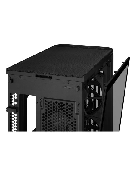 Case, ASUS, ProArt PA401 Wood Edition - Tempered Glass Panel, MidiTower, Case product features Transparent panel, Not included,