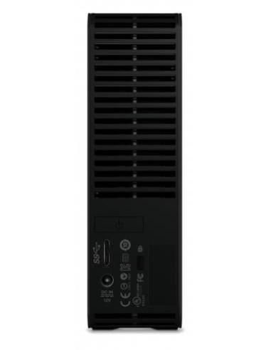 External HDD, WESTERN DIGITAL, Elements Desktop, 14TB, USB 3.0, Drives 1, Black, WDBWLG0140HBK-EESN