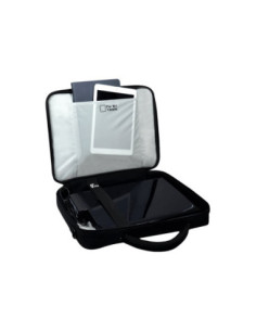 PORT DESIGNS | Courchevel | Fits up to size 17.3 " | Messenger - Briefcase | Shoulder strap | Black