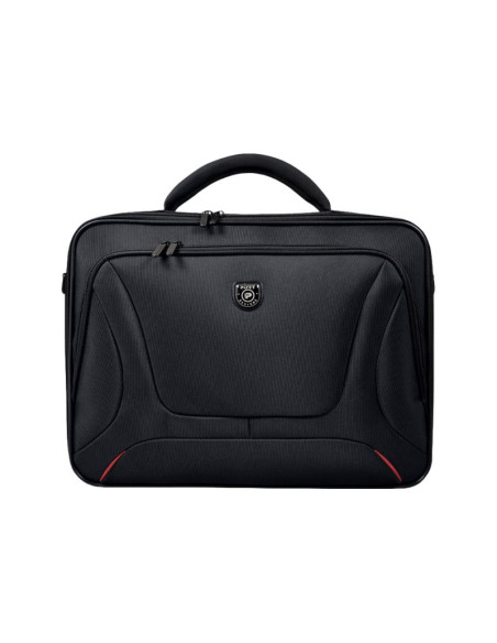 PORT DESIGNS | Courchevel | Fits up to size 17.3 " | Messenger - Briefcase | Shoulder strap | Black