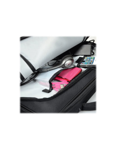 PORT DESIGNS | Courchevel | Fits up to size 17.3 " | Messenger - Briefcase | Black | Shoulder strap