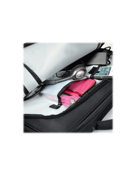 PORT DESIGNS | Courchevel | Fits up to size 17.3 " | Messenger - Briefcase | Shoulder strap | Black