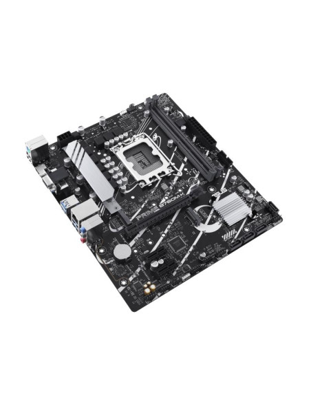 Mainboard, ASUS, Intel B760 Express, LGA1700, Micro-ATX, Memory DDR5, Memory slots 2, 2xPCI-Express 4.0 1x, 1xPCI-Express 4.0 1