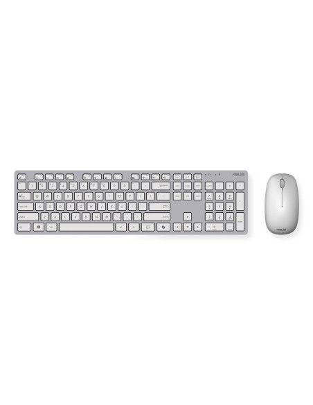 KEYBOARD +MOUSE WRL OPT. W5000/WHITE 90XB0430-BKM3A0 ASUS