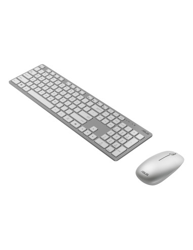 KEYBOARD +MOUSE WRL OPT. W5000/WHITE 90XB0430-BKM3A0 ASUS