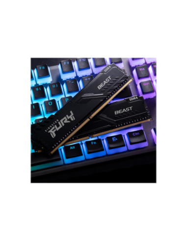 Kingston | Fury Beast | 32 GB | DDR4 | 3200 MHz | PC/server | Registered No | ECC No