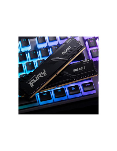 Kingston | Fury Beast | 2x8 GB | DDR4 | 3200 MHz | PC/server | Registered No | ECC No