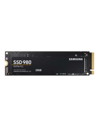 Samsung | V-NAND SSD | 980 | 250 GB | SSD form factor M.2 2280 | Solid-state drive interface M.2 NVME | Read speed 2900 MB/s | 