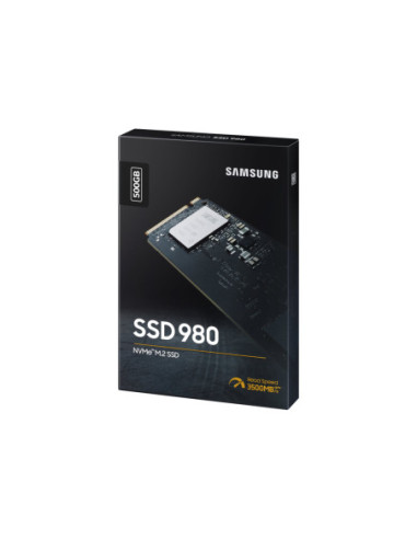 Samsung | V-NAND SSD | 980 | 500 GB | SSD form factor M.2 2280 | Solid-state drive interface M.2 NVME | Read speed 3500 MB/s | 