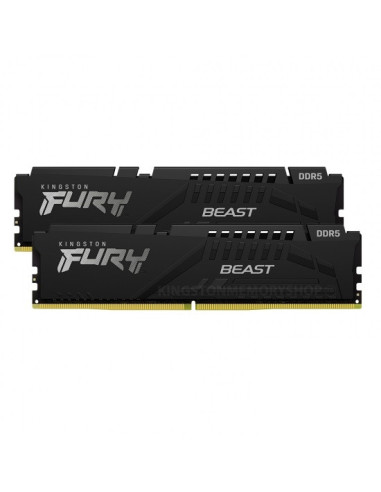 Kingston | Fury Beast RGB | 32 Kit (16GBx2) GB | DDR5 | 5600 MHz | PC/server | Registered No | ECC No