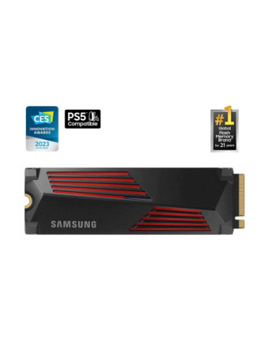 Samsung | 990 PRO with Heatsink | 2000 GB | SSD form factor M.2 2280 | Solid-state drive interface M.2 NVMe | Read speed 7450 M