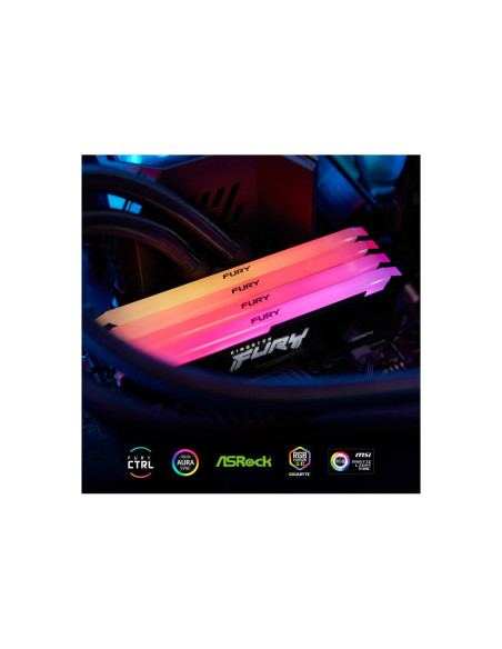 Kingston | FURY Beast RGB | 32 GB | DDR4 | 1600 MHz | PC/server | Registered No | ECC No