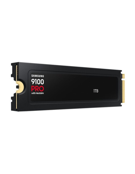 Samsung 9100 PRO With Heatsink | 1000 GB | SSD form factor M.2 2280 | Solid-state drive interface PCIe 5.0 NVMe | Read speed 14