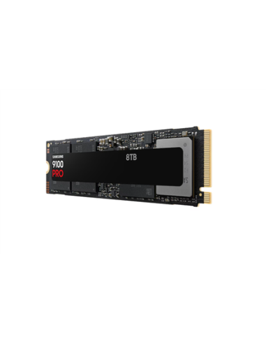 Samsung SSD | 9100 PRO | 8000 GB | Solid-state drive interface PCIe 5.0 x4, NVMe 2.0 | Read speed 14800 MB/s | Write speed 1340