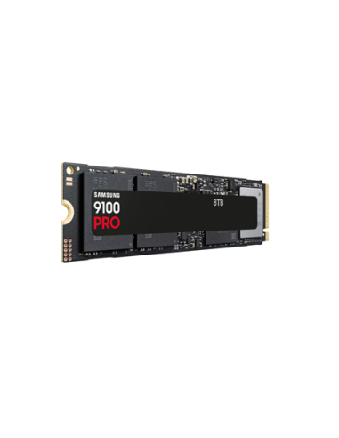 Samsung SSD | 9100 PRO | 8000 GB | Solid-state drive interface PCIe 5.0 x4, NVMe 2.0 | Read speed 14800 MB/s | Write speed 1340