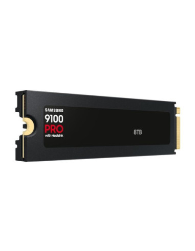 Samsung SSD | 9100 PRO With Heatsink | 8000 GB | SSD form factor M.2 2280 | Solid-state drive interface PCIe 5.0 x4, NVMe 2.0 |