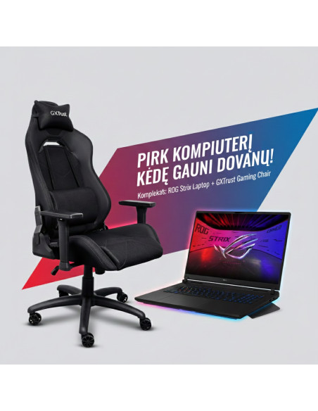ASUS, ROG Strix, SCAR 18 su zaidimu kede dovanu