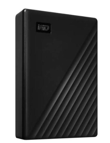 External HDD, WESTERN DIGITAL, My Passport, 6TB, USB 2.0, USB 3.2, Colour Black, WDBR9S0060BBK-WESN