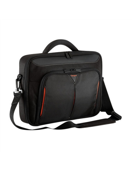 Targus | Classic+ | Fits up to size 15.6 " | Messenger - Briefcase | Black/Red | Shoulder strap