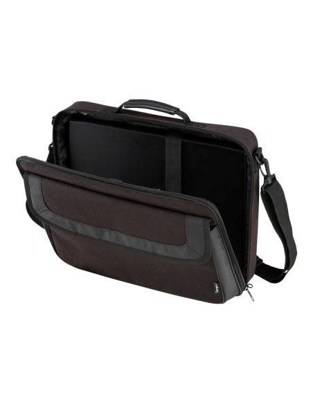 Targus | Classic Clamshell Case | Fits up to size 15.6 " | Messenger - Briefcase | Black | Shoulder strap