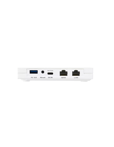 Asus | AX3000 Dual Band WiFi 6 Mini Router | RT-AX57 Go | 802.11ax | 10/100/1000 Mbit/s | Ethernet LAN (RJ-45) ports 1 | Mesh S