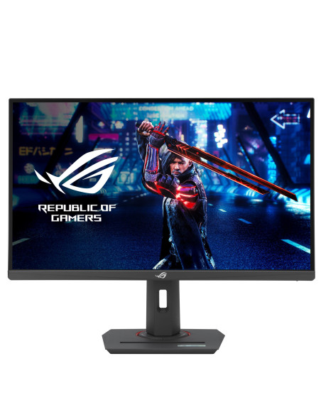 LCD Monitor, ASUS, 27", Gaming, Panel IPS, 2560x1440, 16:9, 180Hz, Matte, 1 ms, Swivel, Pivot, Height adjustable, Tilt, 90LM09Q