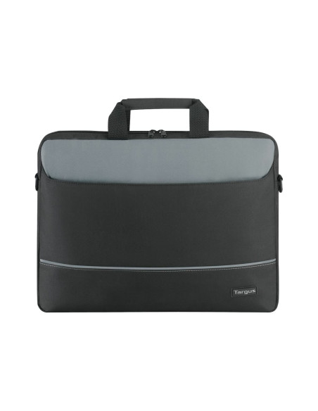 Targus | Intellect | Fits up to size 15.6 " | Messenger - Briefcase | Shoulder strap | Black/Grey