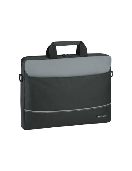 Targus | Intellect | Fits up to size 15.6 " | Messenger - Briefcase | Black/Grey | Shoulder strap