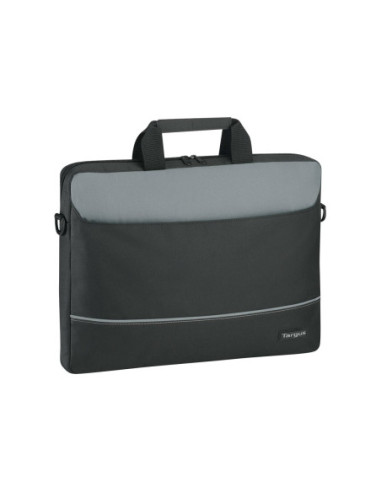 Targus | Intellect | Fits up to size 15.6 " | Messenger - Briefcase | Black/Grey | Shoulder strap