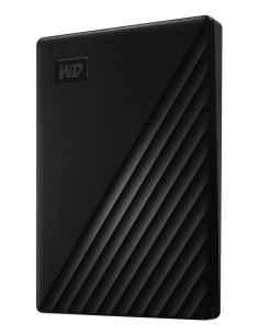 External HDD, WESTERN DIGITAL, My Passport, 1TB, USB 2.0, USB 3.0, USB 3.2, Colour Black, WDBYVG0010BBK-WESN