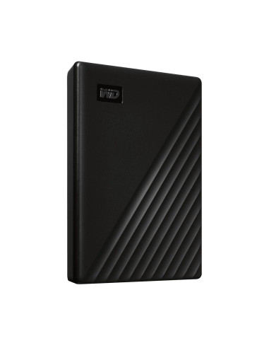External HDD, WESTERN DIGITAL, My Passport, 1TB, USB 2.0, USB 3.0, USB 3.2, Colour Black, WDBYVG0010BBK-WESN
