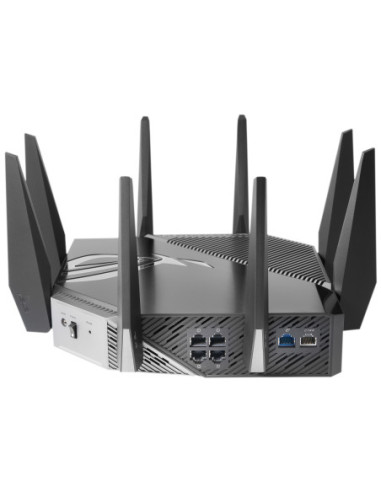 Wi-Fi 6 Tri-Band Gigabit Gaming Router | ROG GT-AXE11000 Rapture | 802.11ax | 1148+4804+4804 Mbit/s | 10/100/1000/2500 Mbit/s |
