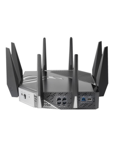 Wi-Fi 6 Tri-Band Gigabit Gaming Router | ROG GT-AXE11000 Rapture | 802.11ax | 1148+4804+4804 Mbit/s | 10/100/1000/2500 Mbit/s |