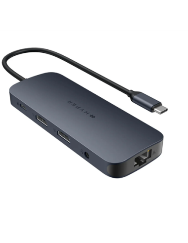 Hyper | HyperDrive Next 11 Port USB-C Hub | HD4006GL | Ethernet LAN (RJ-45) ports 1 | HDMI ports quantity 2 x 4K 60Hz