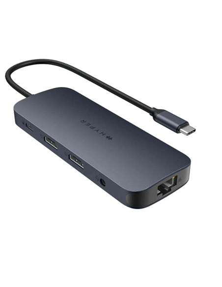Hyper | HyperDrive Next 11 Port USB-C Hub | HD4006GL | Ethernet LAN (RJ-45) ports 1 | HDMI ports quantity 2 x 4K 60Hz