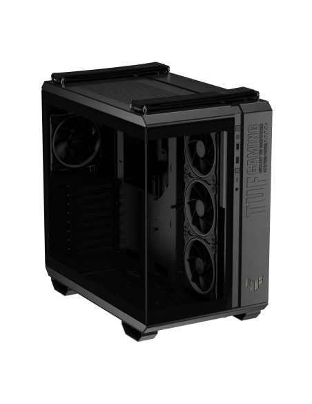 Case, ASUS, TUF Gaming GT502 Horizon, MidiTower, Case product features Transparent panel, Not included, ATX, MicroATX, MiniITX,