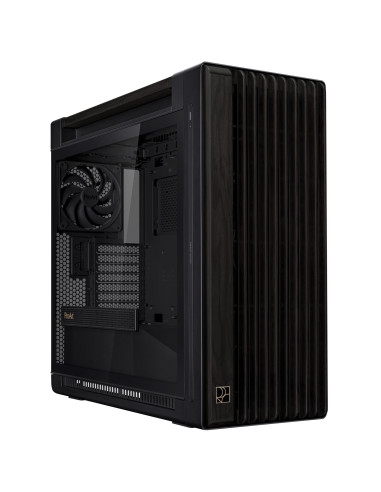 Case, ASUS, ProArt PA602 Wood Edition - Tempered Glass Panel, MidiTower, Case product features Transparent panel, ATX, EATX, Mi