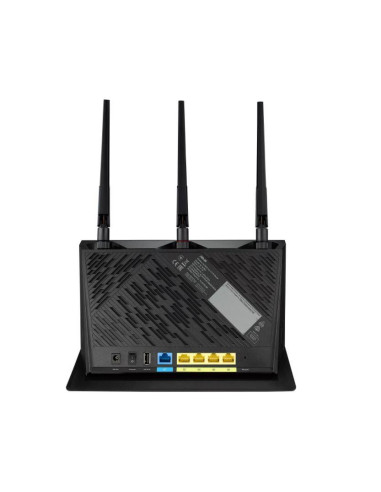 Wireless Router, ASUS, Wireless Router, 2600 Mbps, Wi-Fi 5, USB 2.0, 1 WAN, 4x10/100/1000M, Number of antennas 4, 4G-AC86U